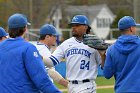 Baseball vs MIT  Wheaton College Baseball vs MIT during NEWMAC Championship Tournament. - (Photo by Keith Nordstrom) : Wheaton, baseball, NEWMAC